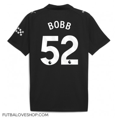 Dres Manchester City Oscar Bobb #52 Preč 2025-26 Krátky Rukáv Dres Manchester City Oscar Bobb #52 Preč 2025-26 Krátky Rukáv
